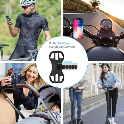 Bicycle Phone Holder 360° Rotatable Removable
