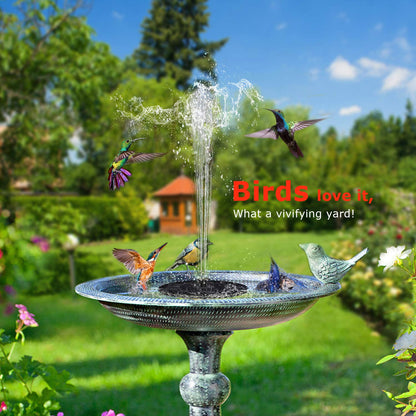 AquaLuxe™ Solar Fountain — Enchant Your Garden with Lively Water Play and Sunny Energy