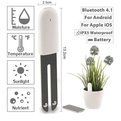 Plant sensor with Bluetooth app
