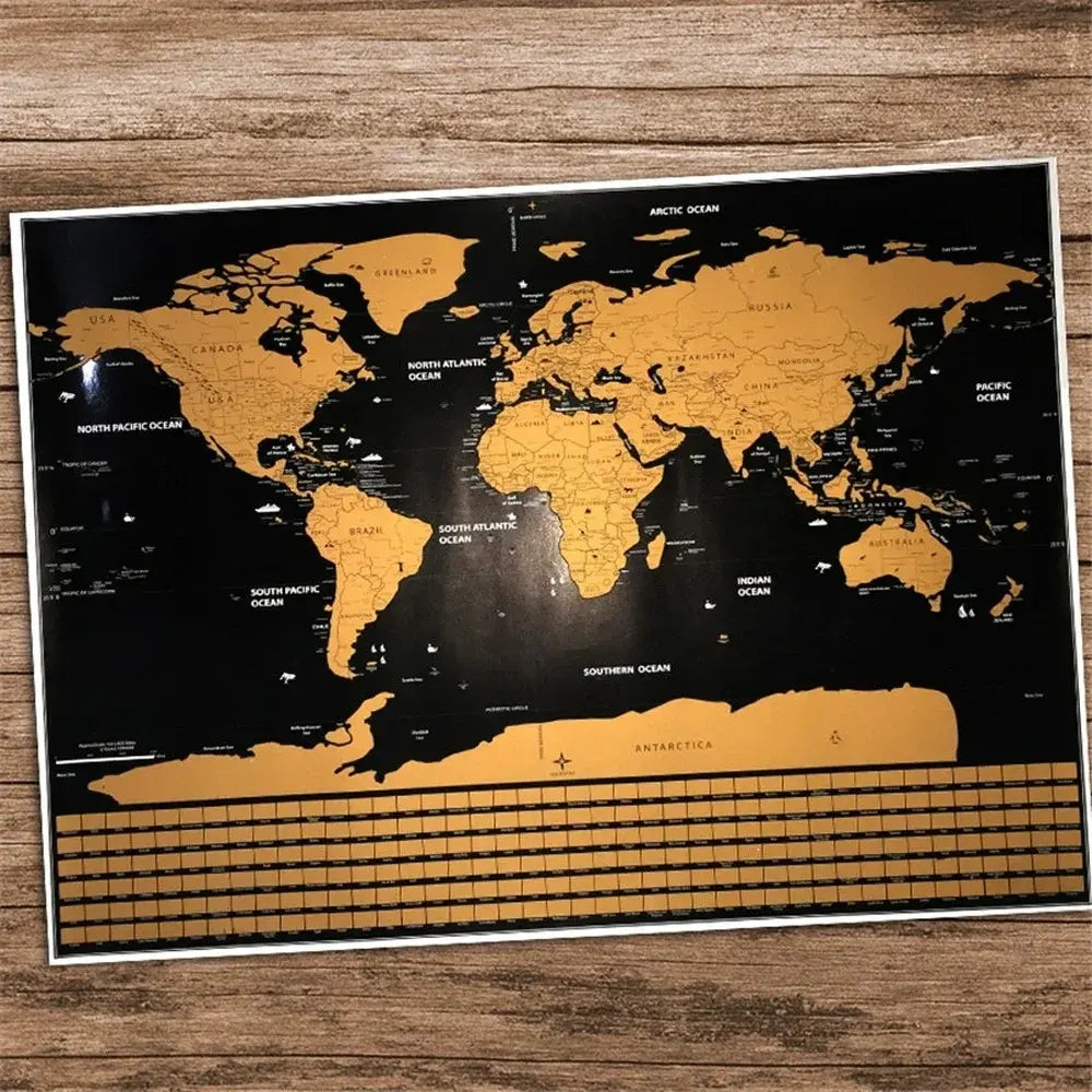 GlobeScratch – Your Adventures, Made Visible