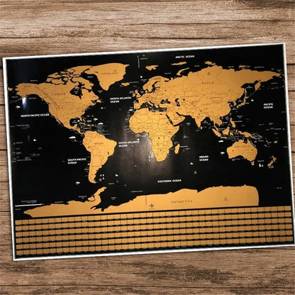 GlobeScratch – Your Adventures, Made Visible