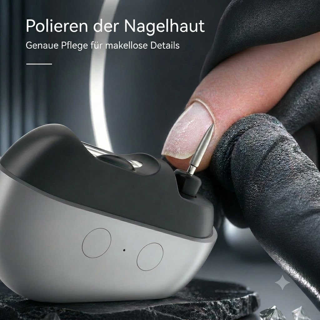 Electric Nail Clipper with LED Light