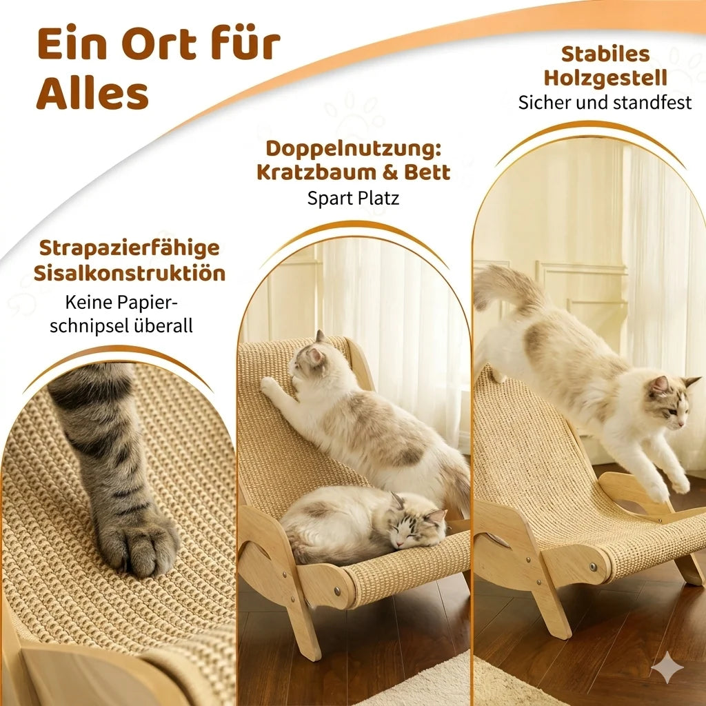 LuxiLounge™ — Protects Furniture and Gives Cats the Perfect Cozy Spot
