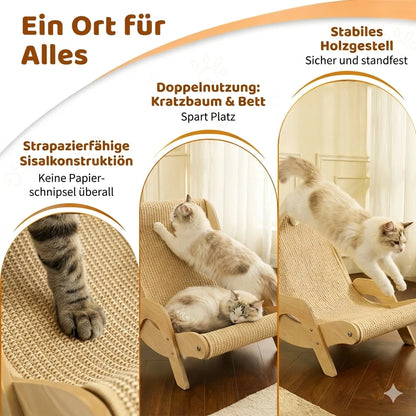 LuxiLounge™ — Protects Furniture and Gives Cats the Perfect Cozy Spot