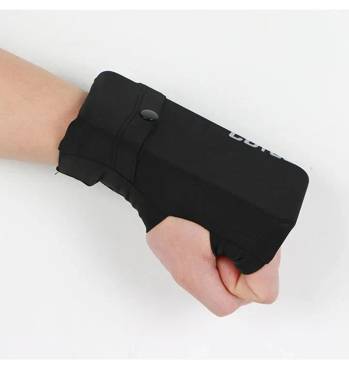 Elastic Wrist Bag for Mobile Phone and Keys
