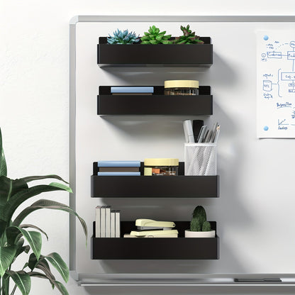 Magnetic Storage Shelf 4-Piece Set