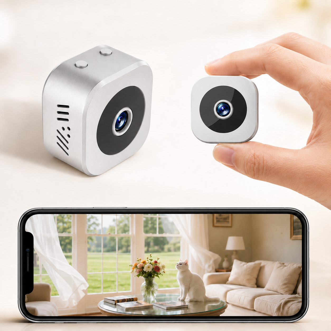 1080P Wi-Fi Surveillance Camera with Night Vision