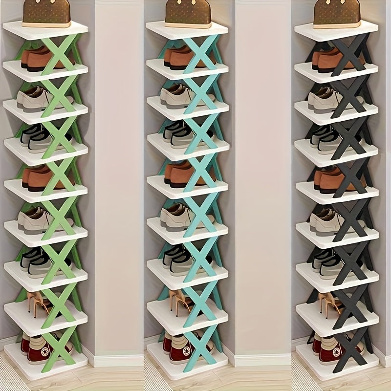 Narrow Shoe Rack Tower
