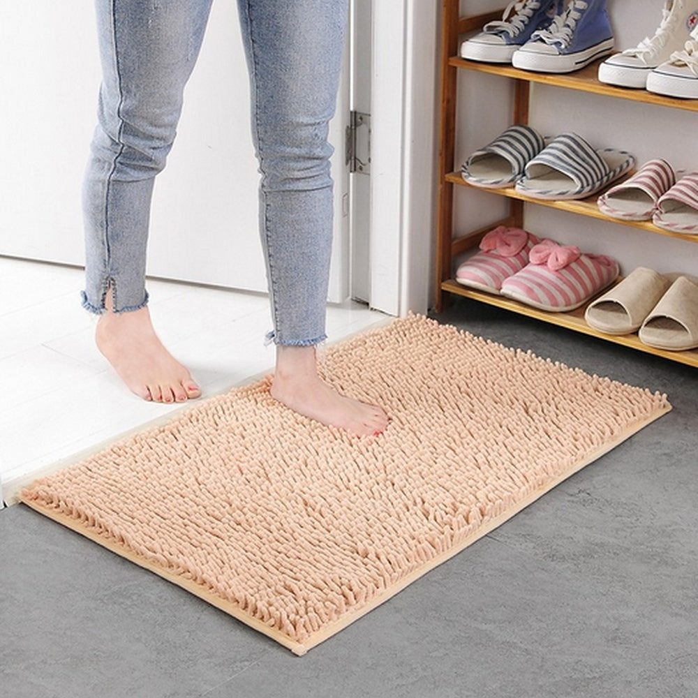 Chenille Bathroom Mat – Ultra Soft & Highly Absorbent
