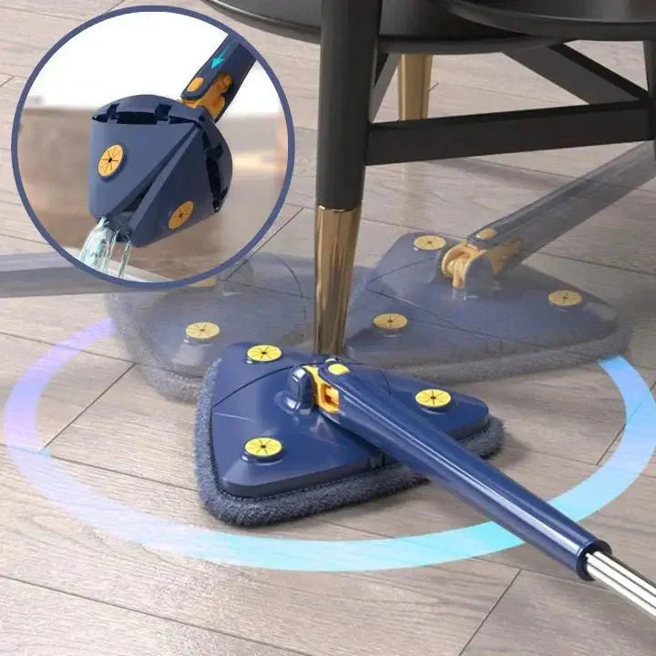 GlideSweep™ 360 — Pain-free cleaning, effortlessly spotless in every corner!