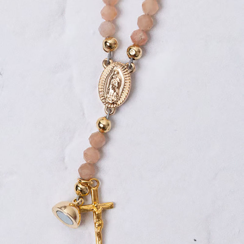Handcrafted Pearl Prayer Bracelet with Magnetic Clasp