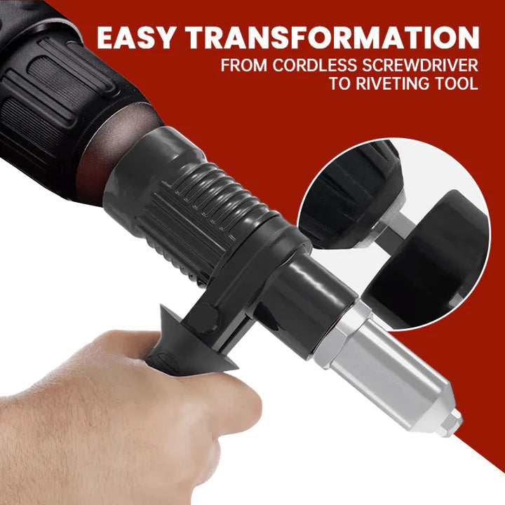 Rivet Tool Adapter for Cordless Drill – SpeedRivet