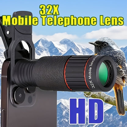 32x Zoom Telephoto Lens for Smartphones