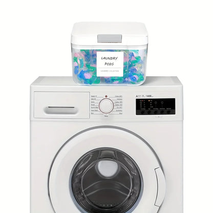 Detergent Pods Storage Box with Lid
