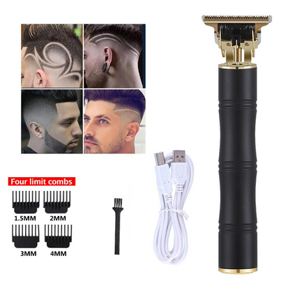 Electric Hair Clipper with T-Blade