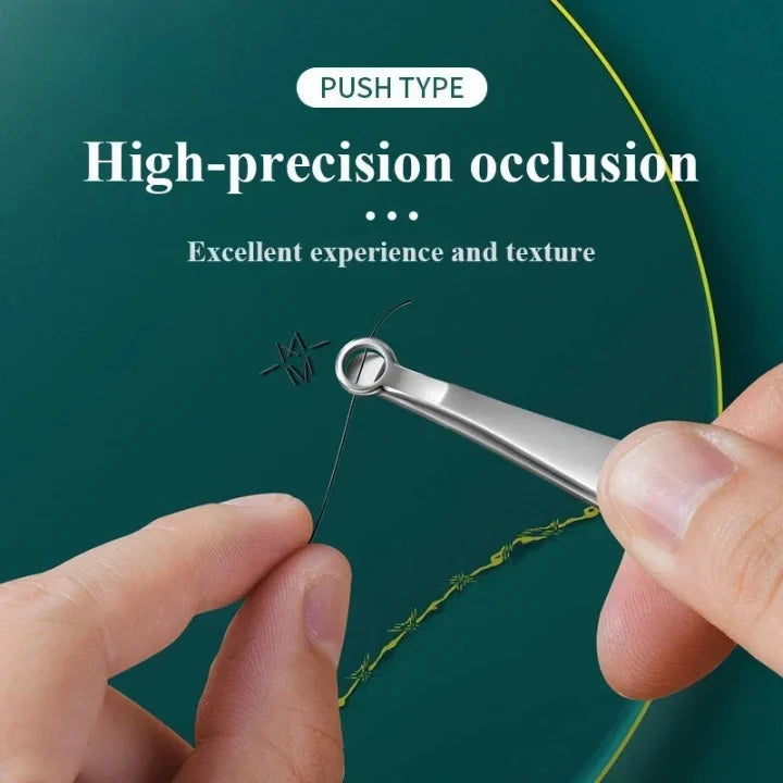 Stainless Steel Nose Hair Scissors with Rounded Tip