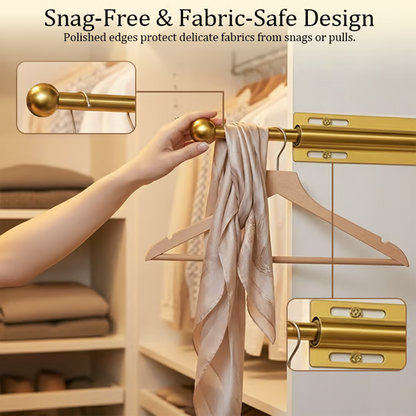 LuxHanger Valet Rod System for the Wardrobe