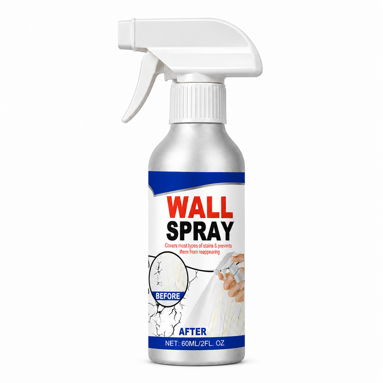 Wall Repair Spray for Scratches & Stains