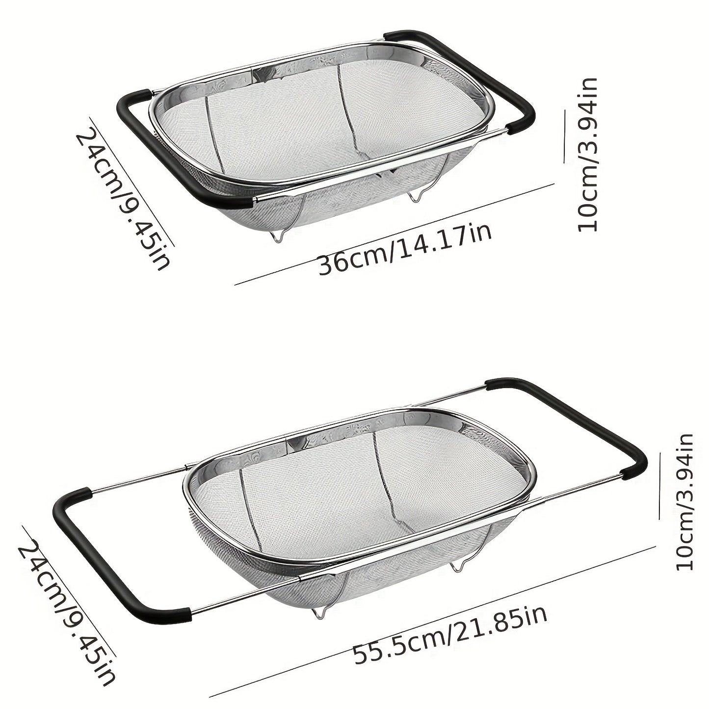Expandable Stainless Steel Sink Strainer