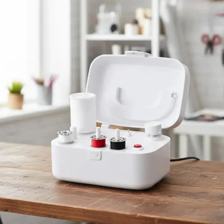TurboSpin™ — Spool in a flash so your sewing flow never stops!