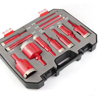 Diamond Dry Drilling Set 12-piece 6-35 mm