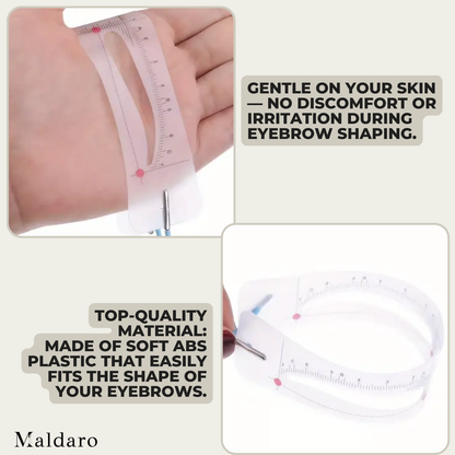 Eyebrow Stencil Kit with Elastic Band