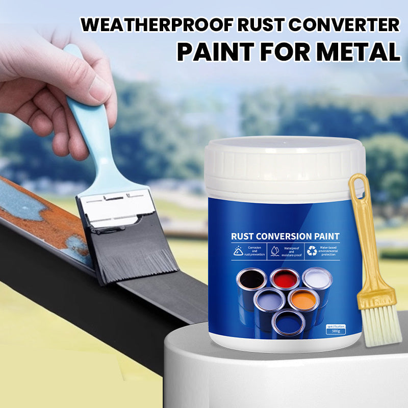 Metal Rust Protection Paint with Rust Converter