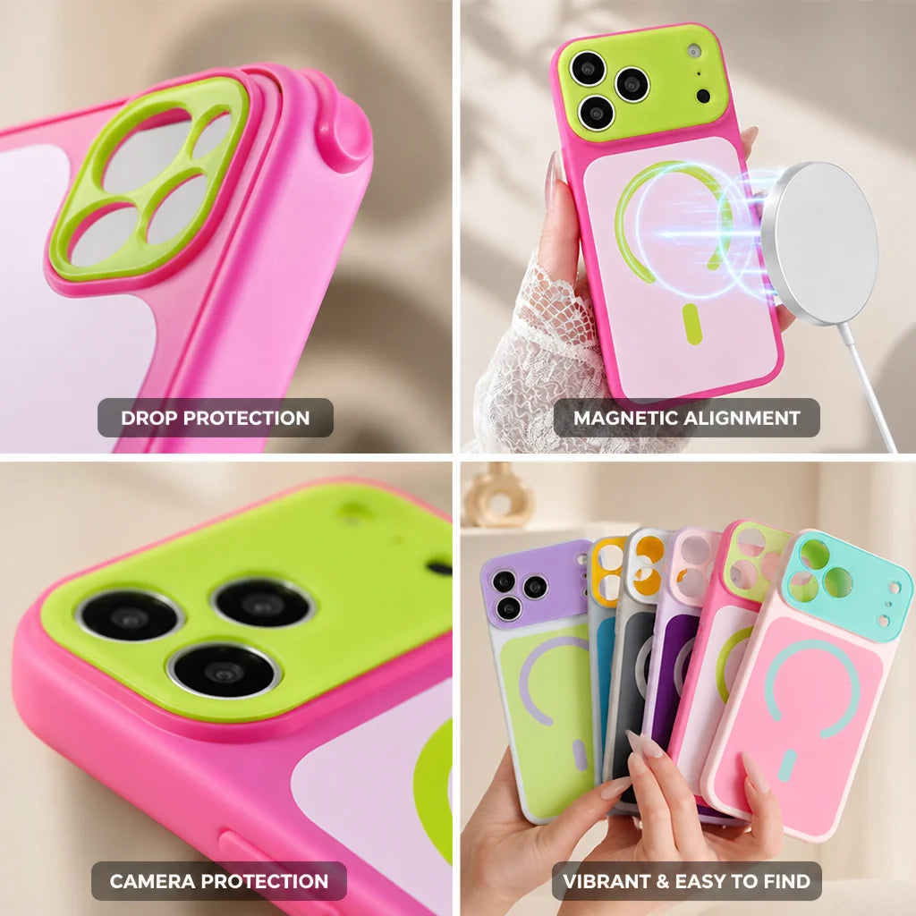 Magnetic Alignment & Reinforced Corners Phone Case