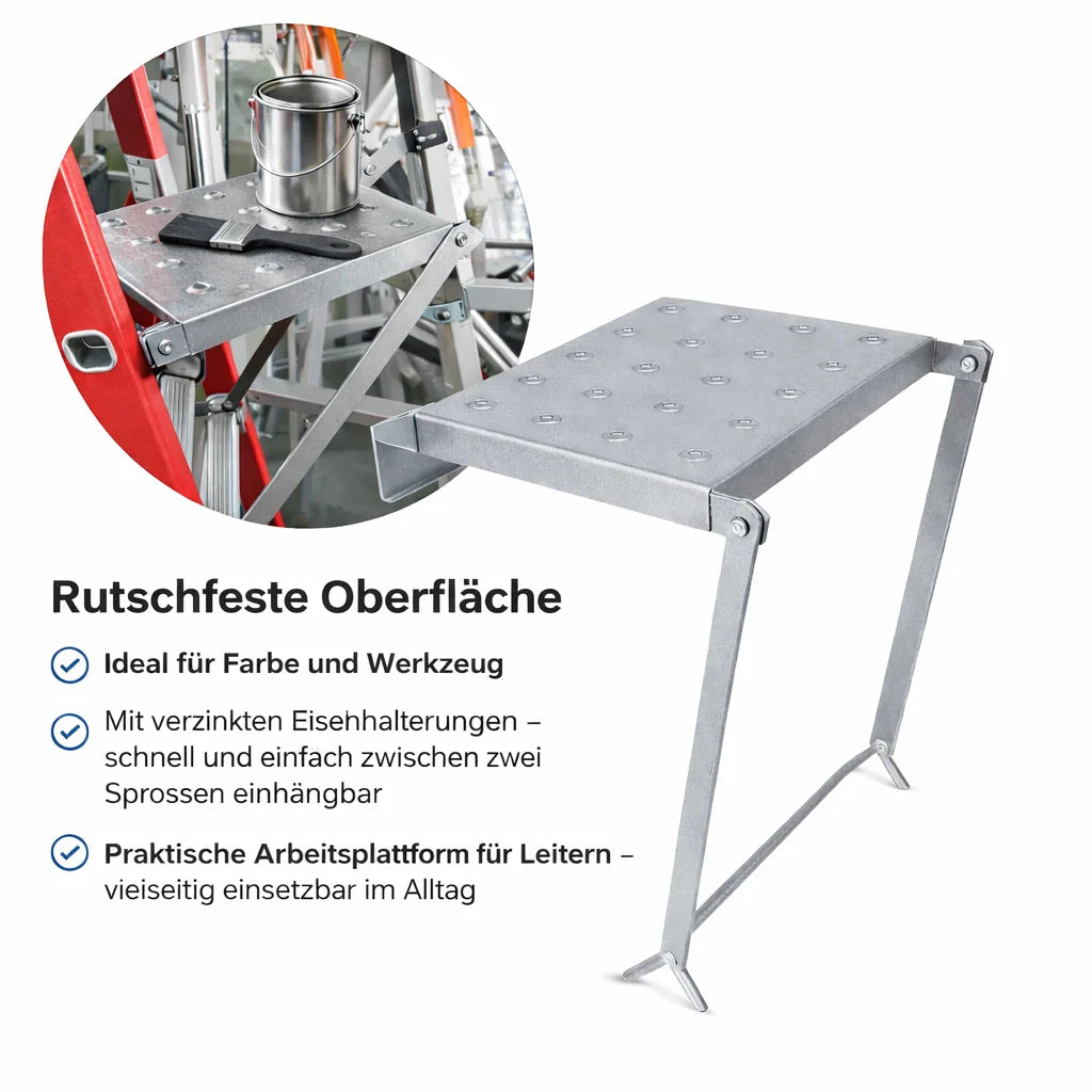PowerStep™ — Rock-Solid Stability for Worry-Free Work at Any Height