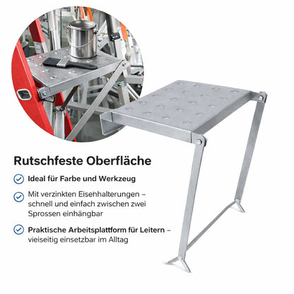 PowerStep™ — Rock-Solid Stability for Worry-Free Work at Any Height
