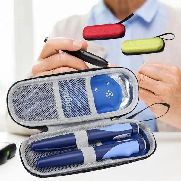 Insulin Cooler Bag Travel Cooler with Gel Pack