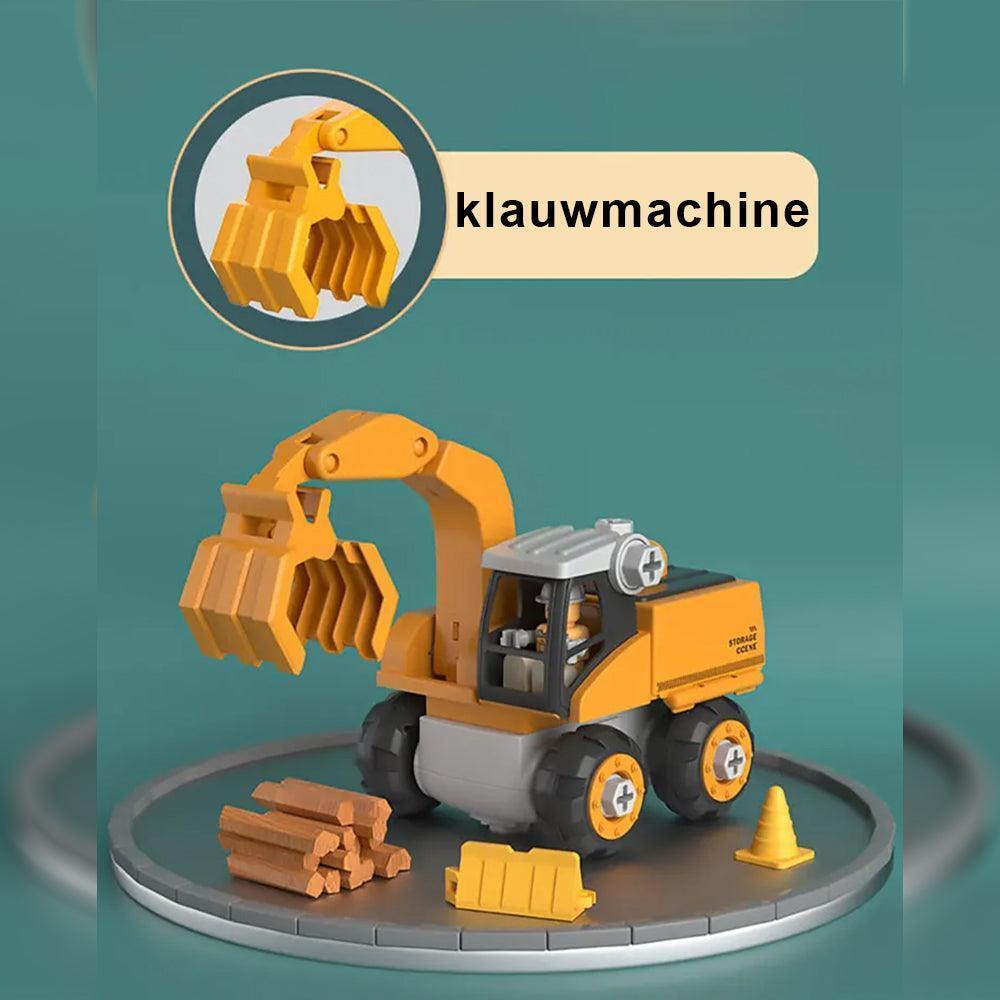 Excavator Learning Toy – Construction Vehicle Kit for Children