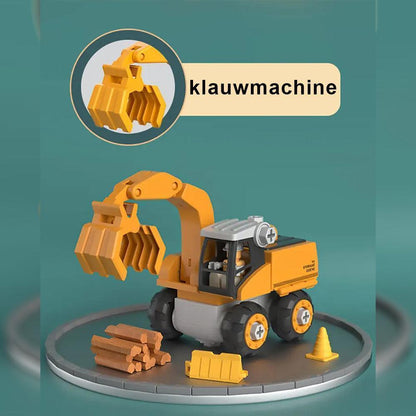 Excavator Learning Toy – Construction Vehicle Kit for Children