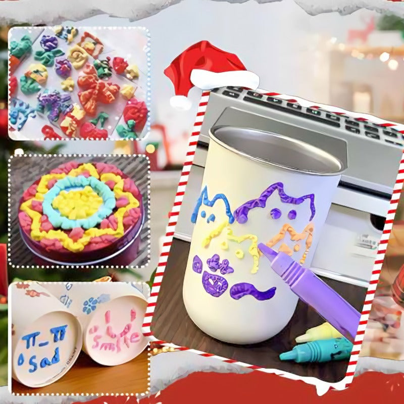 1+1 FREE | BubbleArt 3D – Creative Pen Set for Three-Dimensional Popcorn Effects