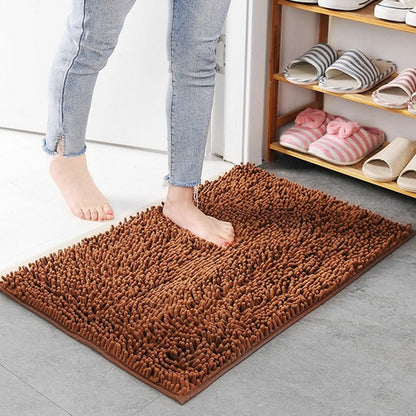 Chenille Bathroom Mat – Ultra Soft & Highly Absorbent