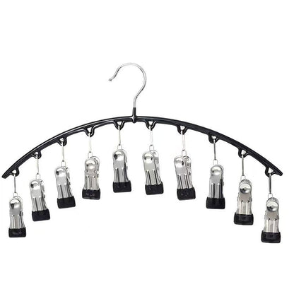 Leggings Organizer Clothes Hanger with Rubber Clips