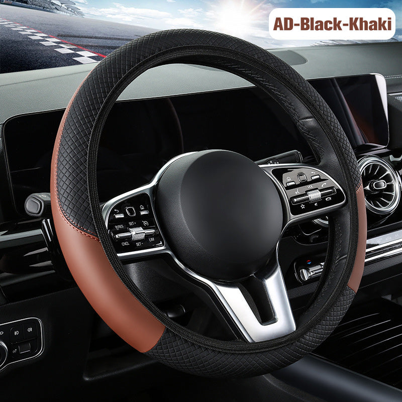 Universal Steering Wheel Cover with Anti-Slip Grip