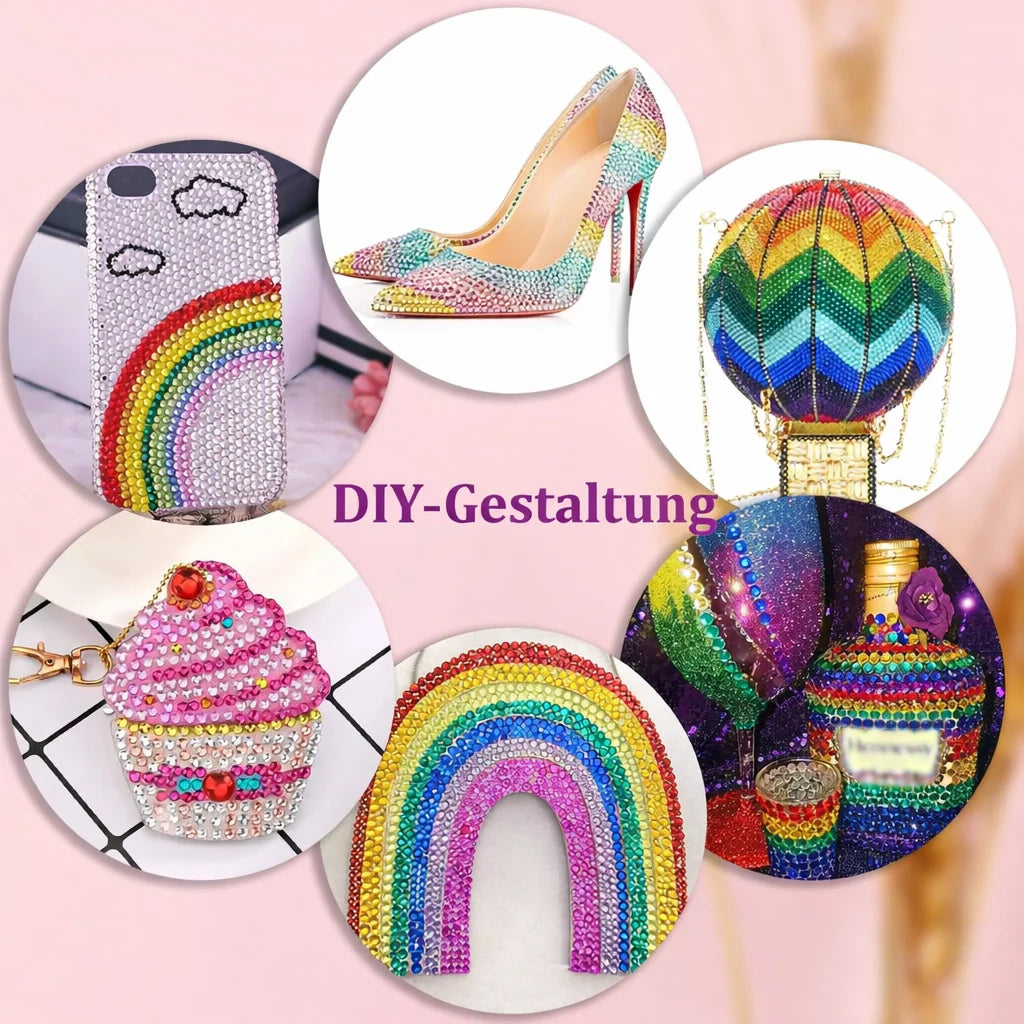 StarlitePop™ Flat Rhinestones — Add Magical Sparkle to Your DIY Projects That Captivates Every Eye!