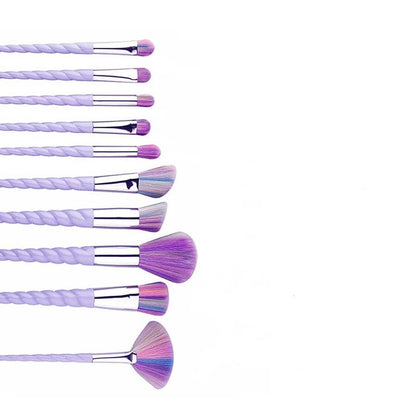 UnicHorn Makeup Brush Set 10-piece