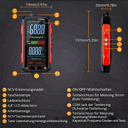 VoltGuard™ — Never Change Batteries Again, Always Measure Precisely, Instantly, and Safely!