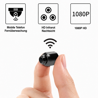 Mini WiFi Security Camera with Night Vision