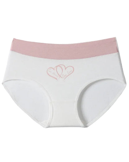 Women's High-Waist Cotton Briefs (6-Pack)