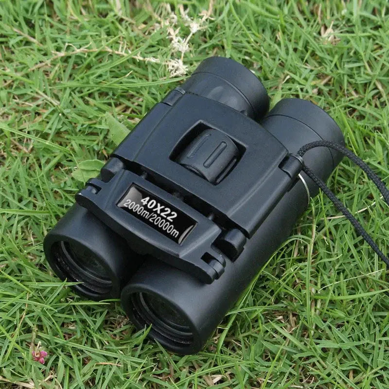 40x22 Folding Binoculars for Travel and Outdoor Use