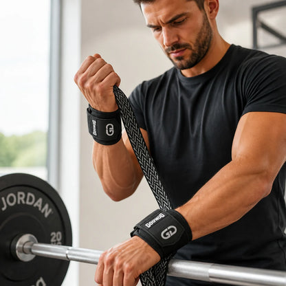 Non-Slip Ultra-Dense Wrist Straps (Comfortable Fit)