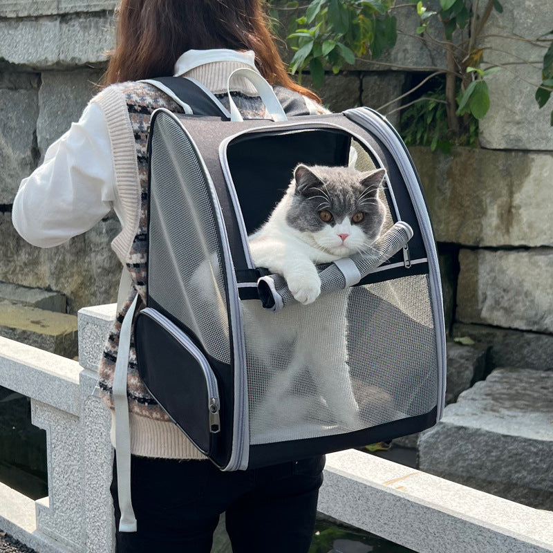 Pet Carrier Bag with Mesh Ventilation