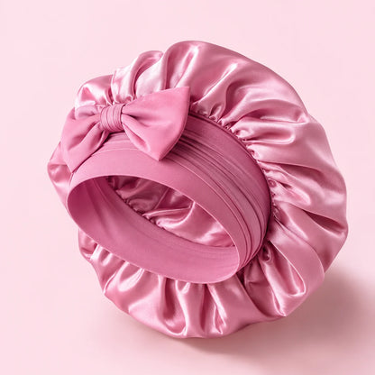 Silk Cap for Overnight Hair Protection