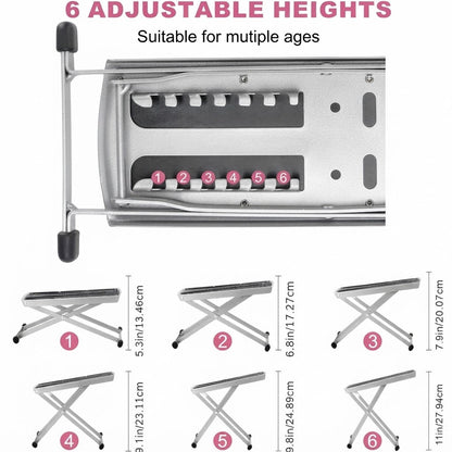 Adjustable Pedicure Footrest