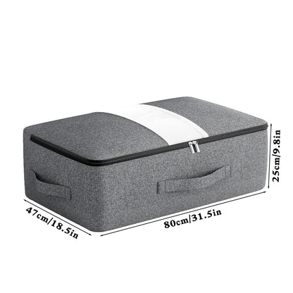 Underbed Storage Bag with Viewing Window