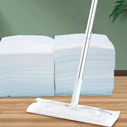 Flat mop with 112 cm handle