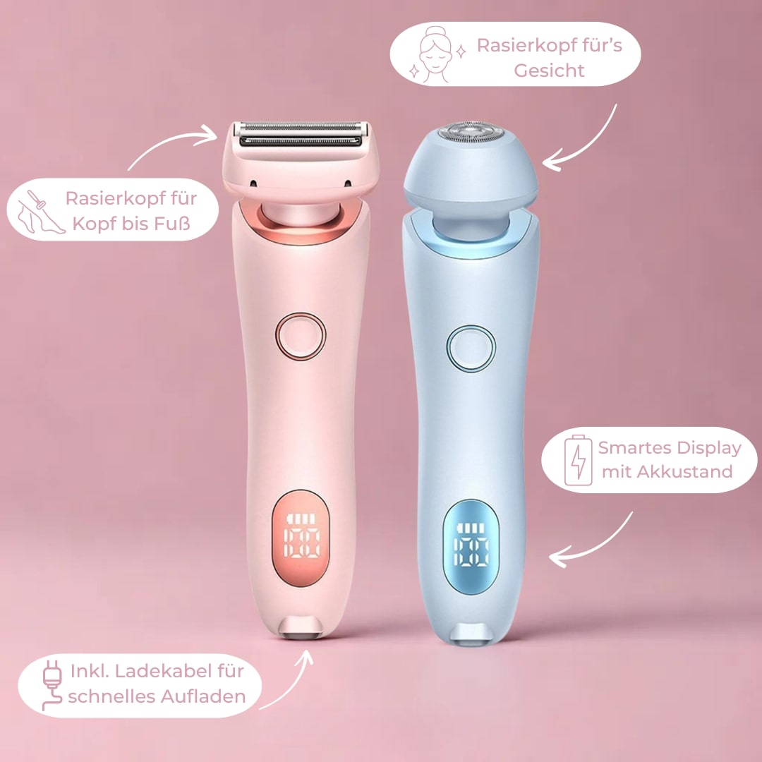Electric Precision Trimmer for Women 2-in-1